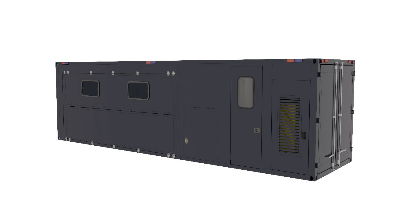 警务发电净水保障方舱